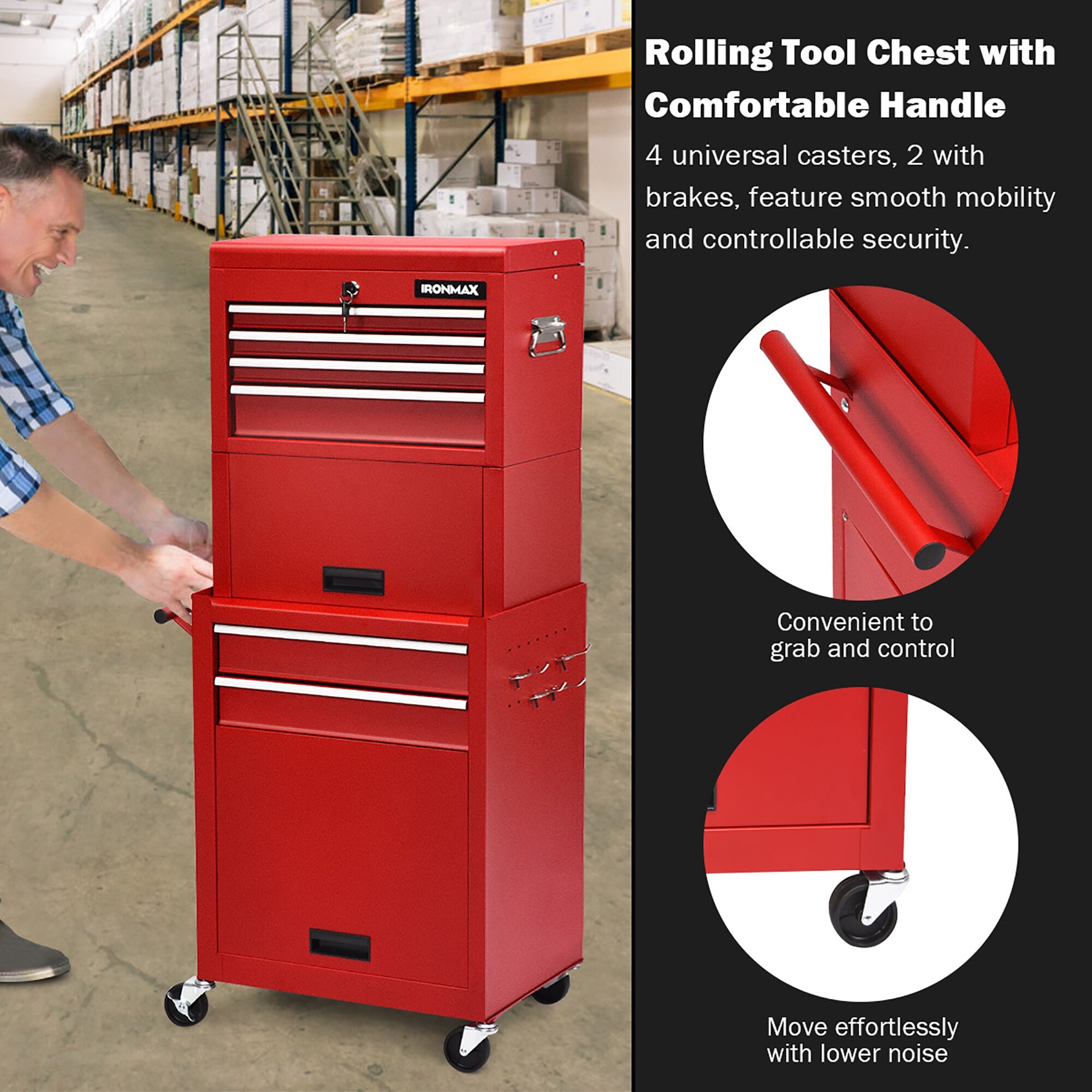 6 drawer rolling tool outlet chest
